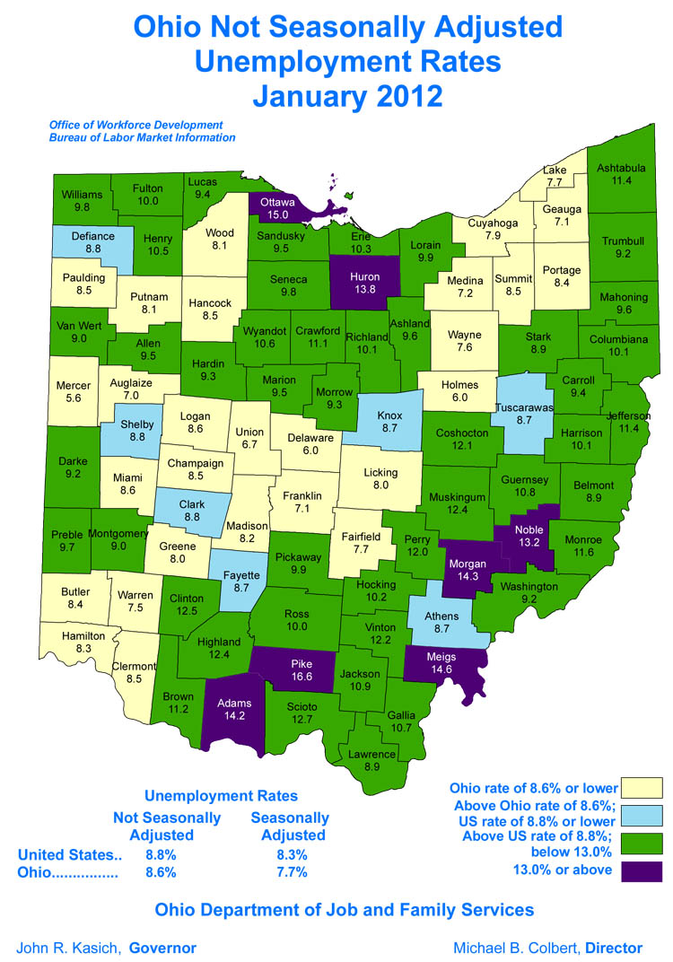 Ohio Tax Chart